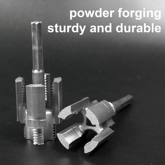 Интегрированный инструмент для внутренней и внешней резьбы труб, сверхпрочный универсальный инструмент двойного назначения для нарезания резьбы труб из ПВХ