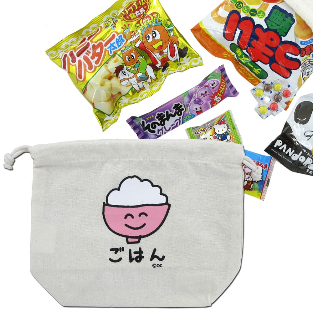 Кошелек Oekikasan с завязками, набор сладостей + oks-080215-081113(239/Рисовый-сан)