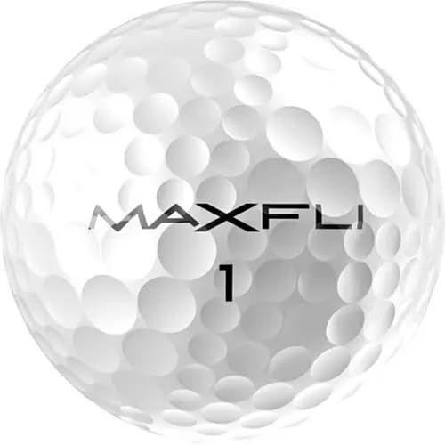 Мячи для гольфа Maxfli Straightfli 2025 - Straightfli, менее склонны к отклонению, соответствуют правилам [Параллельный импорт]