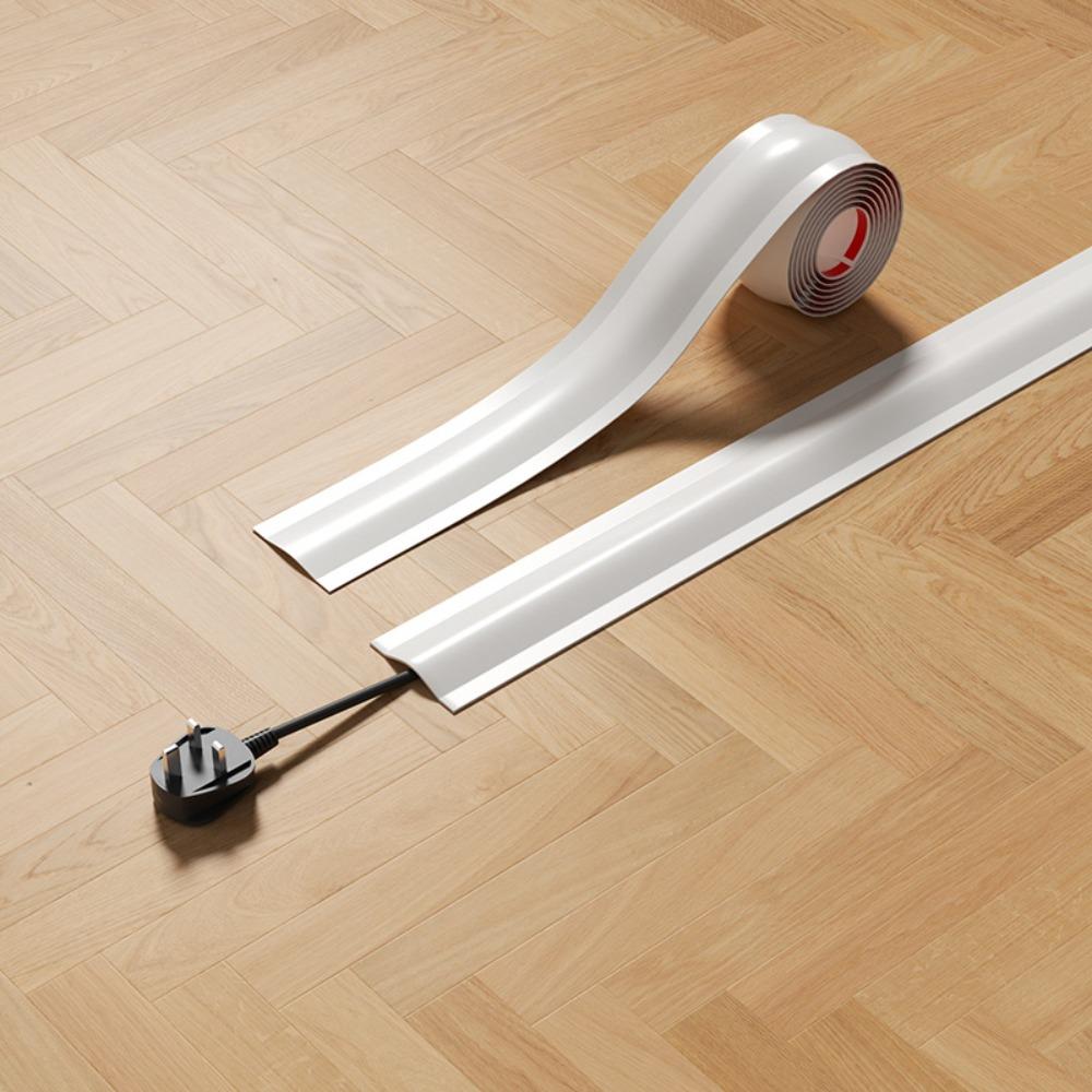 High Quality 1m/2m Cord Cover Soft Durable Wire Cover Flexible Cable Management Cord Hider Office