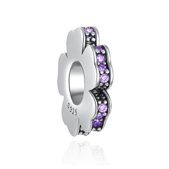 925 Sterling Silver Metal Beads Sister Pendant Family Flower Charm Fit Original Charms Silver 925 Bracelet Genuine Gifts