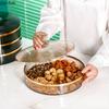 Пластиковая коробка для сухофруктов Коробка для конфет Фруктовая тарелка Тарелка для закусок Поднос для напитков Коробка для хранения продуктов Тарелки для торта Контейнеры для хранения Органайзер