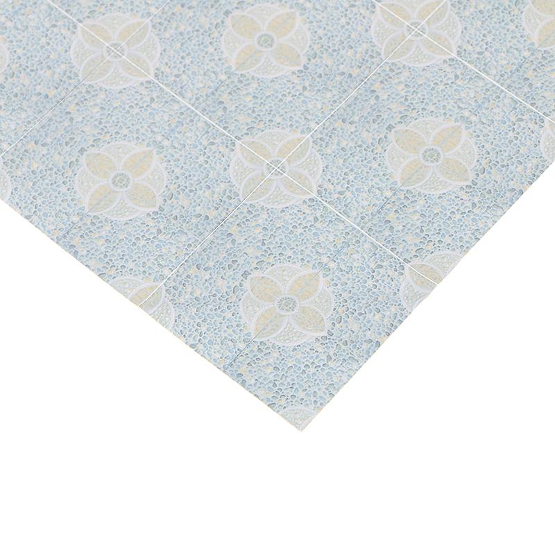 1:12 Dollhouse Miniature Floor Wallpaper House Decoration Sticker Accessories