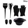 5/7/9Pcs Hair Coloring Kits Home Salon Hair Dyeing Comb Hair Bowl Coloring Brush Cream Earcap Clips Cape Hair Styling Tool