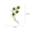 Senior Brooches Flower Leaf Brooch Pins for Women Suit Pendant  Fashion Brooches Jewelry