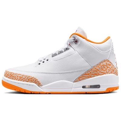 Кроссовки Air 3 Orange Citrus Женские White Cement-Grey Fire-Red CK9246-101