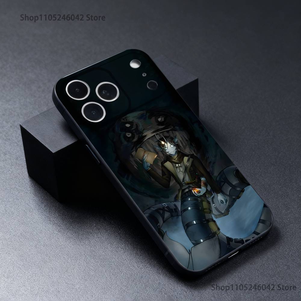 P-Pressure S-Sebastian Solace Чехол для телефона для iPhone 17,16,15,14,13,12,11,Pro,XS,Max,XR,Plus Черный Ударопрочный Мягкий Чехол