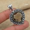 Smoky Topaz Gemstone 925 Sterling Silver Handmade Jewelry Pretty Pendant Jewelry