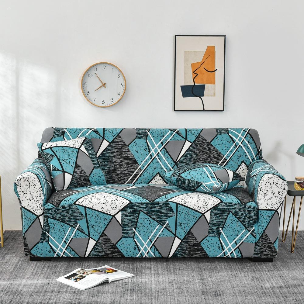 Эластичный чехол для дивана, универсальный нескользящий трехместный чехол для дивана, тканевый чехол для дивана, полотенце, полностью покрытый бытовой пылезащитный чехол