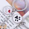 Cartoon Couple Ornaments Car Key Holder Corgi Key Chain Handbag Pendant Bag Key Chain Dog Key Chain