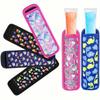 Popsicle Sleeves, Adorable Printed Neoprene Popsicle Holders, Popsicle Insulator Sleeves, Freeze Pop Holders, Colorful Popsicle Bags