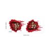 Waterproof Halloween Horror Scar & Face Tattoo Stickers