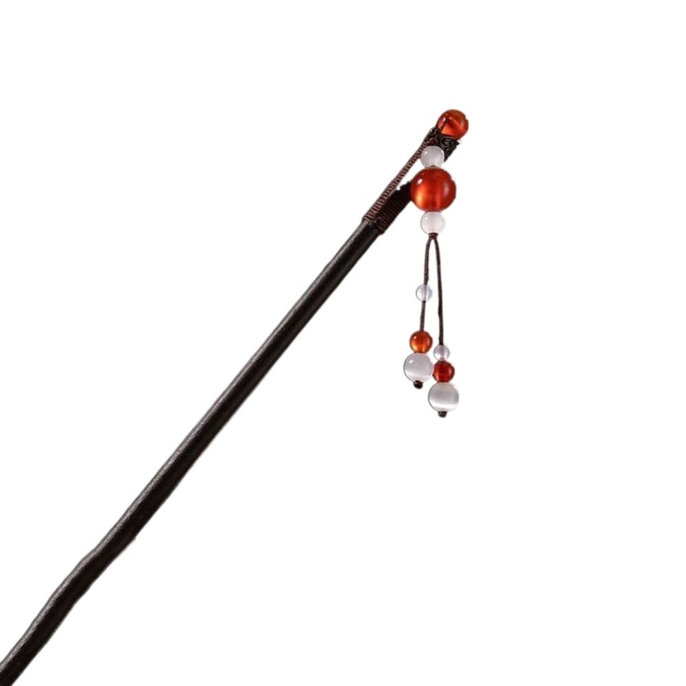 Disk Hair For Ladies Hair Accessories Flower Hair Sticks Wooden Hair Fork Chinese Style Hairpin