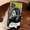 Гранж-группа N-Nirvana Для IPhone 17 16 15 14 13 12 11 Pro Max Plus Ударопрочный Черный Мягкий Чехол для Телефона