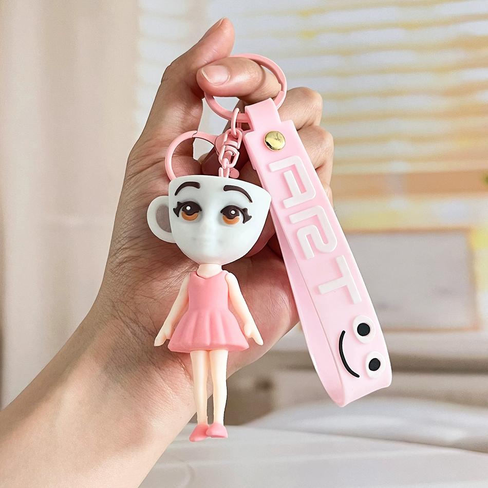 Итальянский Маразм Животные Фигурки Брелки Тунг Тунг Тунг Сахур Тралалеро Тралала Балерина Капучино Кукла Брелки Подвеска для Сумок