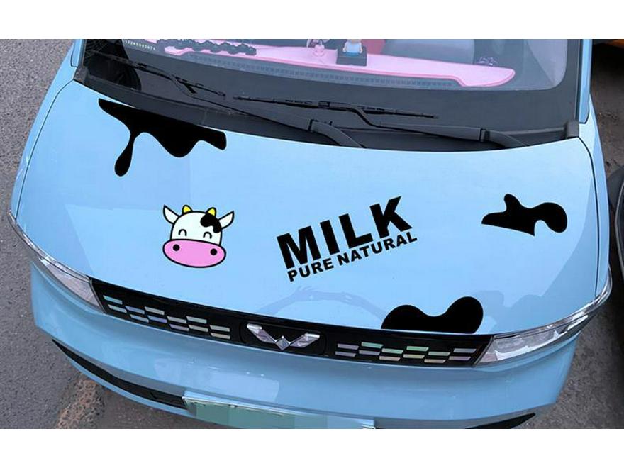 Wuling Hongguang MINI & ORA R1/R2 Милые мультяшные наклейки и наклейки для автомобиля