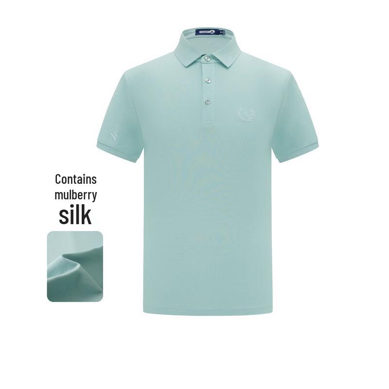 Navigare Men's Silk-Blend Short-Sleeve Polo Shirt