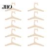 Baby Outfit Hanging Organizer Wooden Clothes Hanger for Cute Bear Ears Rack Clothing Display Toddlers Children Infant Hangers Closet Coat Pants