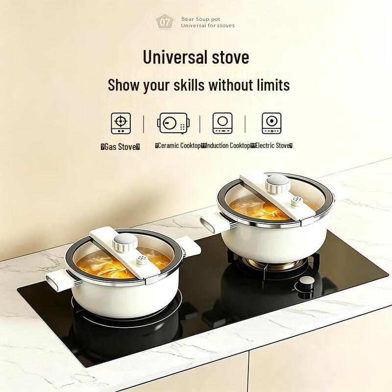 Royalstar Micro-Pressure Enamel Soup Pot