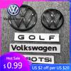 Для VW Volkswagen Jetta MK5 Golf Автомобильный передний значок логотип закрытый ABS наклейка Для Volkswagen Golf 5/6/7/7.5/8 280TSI передний и задний