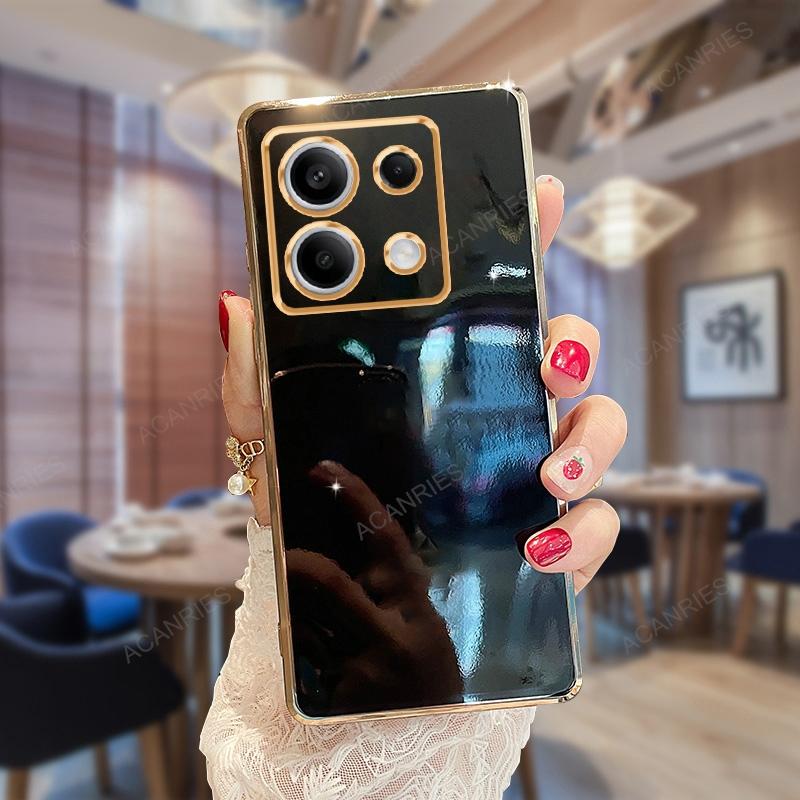 На Note13 13pro Redmi13 Роскошный чехол-подставка с кольцом-держателем для Xiaomi Redmi Note 13 Pro Plus 4g 5g Мягкая силиконовая задняя крышка