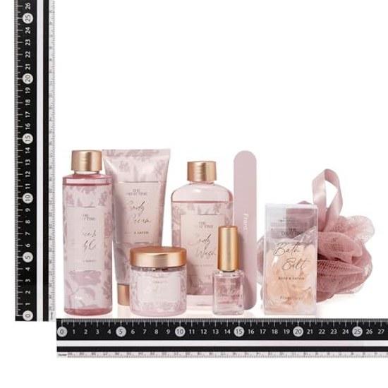 Francfranc Treat Time Body Care Gift Set L (Rose Soap Fragrance) 8-piece Bath Goods