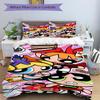 Powerpuff Girls Adventure Print 3Pcs Bedding Setduvet Cover With 2 Bedropillowcase Home Birthday Gift