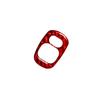 For Toyota Celica 2001-2005 Red Carbon Fiber Rearview Mirror Button Panel Cover
