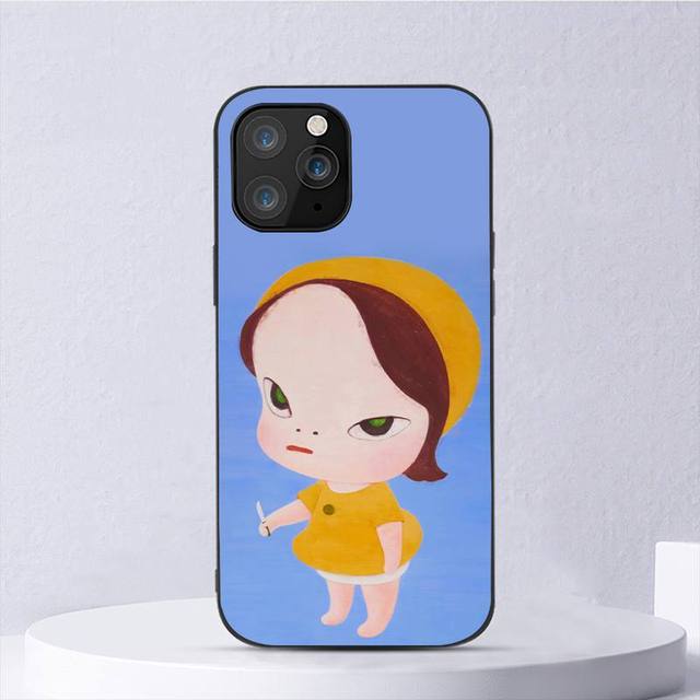 Чехол для телефона Yoshitomo Nara Art для Iphone 11 12 Mini 13 14 Pro Xs Max X 8 7 6s Plus 5 Se Xr Shell