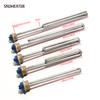 SNDHEATER G1 NPT Медная резьба 110В 220В 380В Погружной элемент нагрева воды 1кВт-6кВт Сложенная трубка Солнечный подводный нагреватель Бойлер