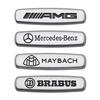 3D Metal For AMG Car Seat Backrest Headrest Emblem Badge Console Sticker For Mercedes Benz W204 W205 W212 W213 Auto Accessories  p5
