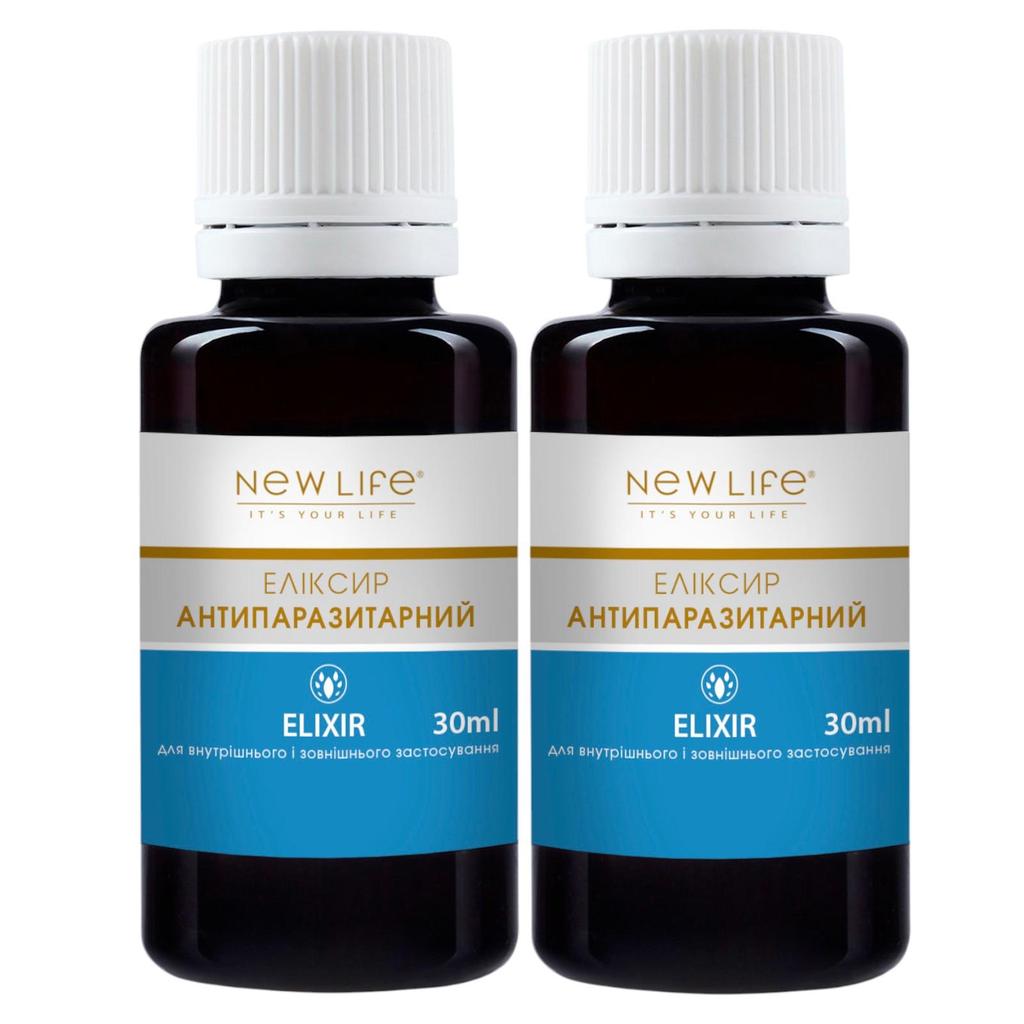 Антипаразитарный Эликсир на Травах Диетическая Добавка New Life