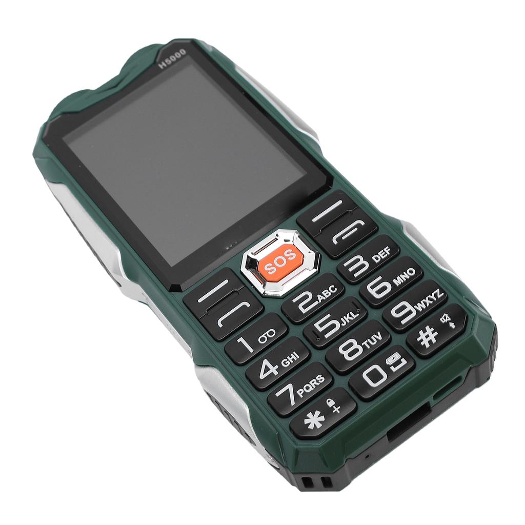 Разблокированный 2G Телефон с двумя SIM-картами, большой кнопкой, экраном 2,8 дюйма, аккумулятором 20000 мАч, функцией SOS, MP3, Bluetooth, FM