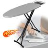 Full Size Ironing Board Heavy Duty Compact Adjustable Steam Iron Rest with Heat Resistant Cover Ironing Board Non-Slip Legs