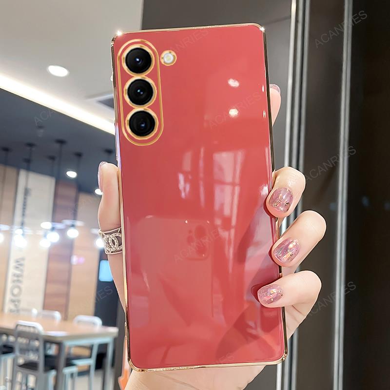 S 21 22 23 20 Роскошный чехол-подставка с кольцом-держателем для Samsung Galaxy S23 S22 S21s20 Fe Plus Ultra Silicone Back Cover S20fe 5g