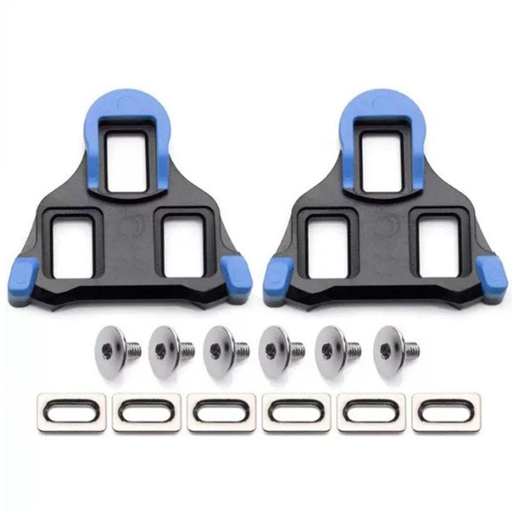 0/2/6 Degrees Cycling Shoes Cleat Pedals Plate Clip Bicycle Pedal Cleats Bicycle Accessories