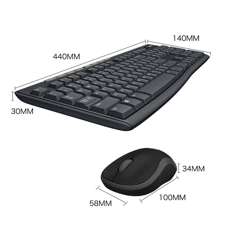 Logitech Беспроводной комплект клавиатуры и мыши MK270
