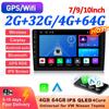 Universal  2Din Car Radio 7 9 10 Inch Android Multimedia Player GPS WIFI Wireless CarPlay FM BT Radio Stereo Receiver Player