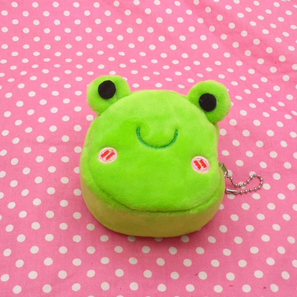 Cartoon Cute Cartoon Plush Coin Purse Animal Cute Frog Plush Cion Purse Girl Gift