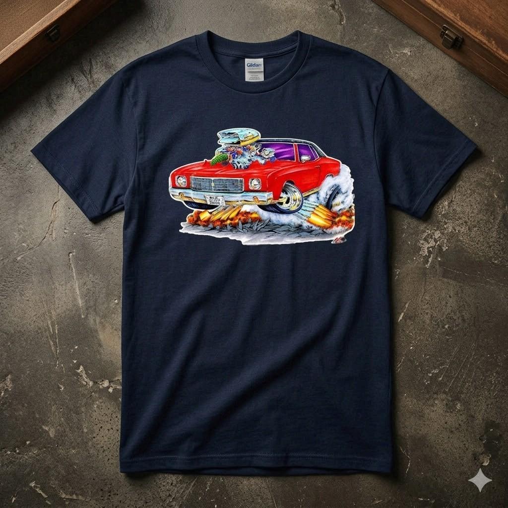 NEW! 1970-72 Chevrolet El Camino Mens Tee Retro Auto Graphic Unisex T-shirt