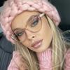 Очки с оправой 'Кошачий глаз' Женские Очки для чтения с защитой от синего света Очки Компьютерные Декоративные Очки Декор для лица Однотонные