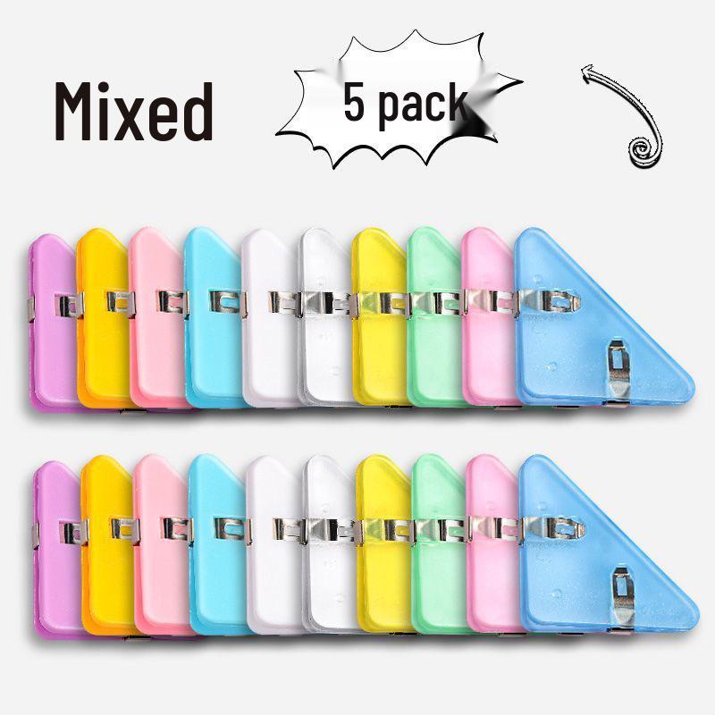 Прозрачные треугольные зажимы Pengyi - Организуйте контрольные работы и файлы