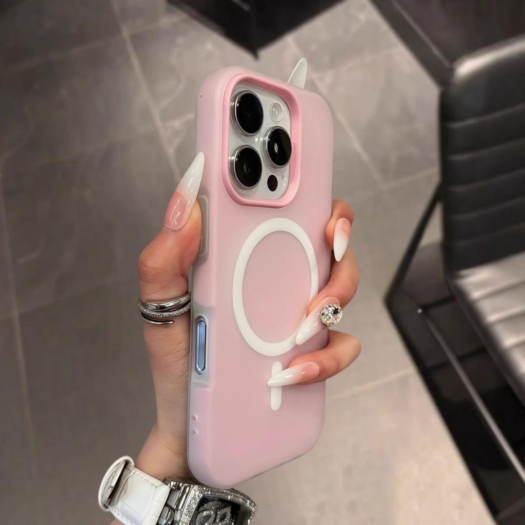 Роскошный чехол Magsafe конфетного цвета для iPhone 17 Air 16 15 14 Plus 13 12 Pro Max 11, магнитный, прозрачный, матовый, мягкий, для беспроводной зарядки