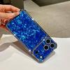 Защитный чехол для iPhone 17 Pro Max с узором «Ракушка» и блестками «Алмаз»
