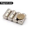 20x20мм Сверхсильный Неодимовый Магнит N35 NdfeB Постоянный Магнит imanes Круглые Мощные Магниты Магнит на Холодильник