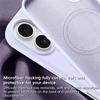 For iPhone 16 Case Compatible with MagSafe Liquid Silicone Anti-Drop Phone Cover - Sapphire