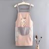Кухонный фартук Кулинарная мода Корейская версия Милый фартук Рабочая одежда