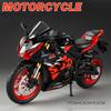 1:12 SUZUKI GSX1000R GSX250SR Motorcycle Model Toy Car Alloy Body Rubber Tires Wheel Steering Motor Models for Kids Toys Gifts