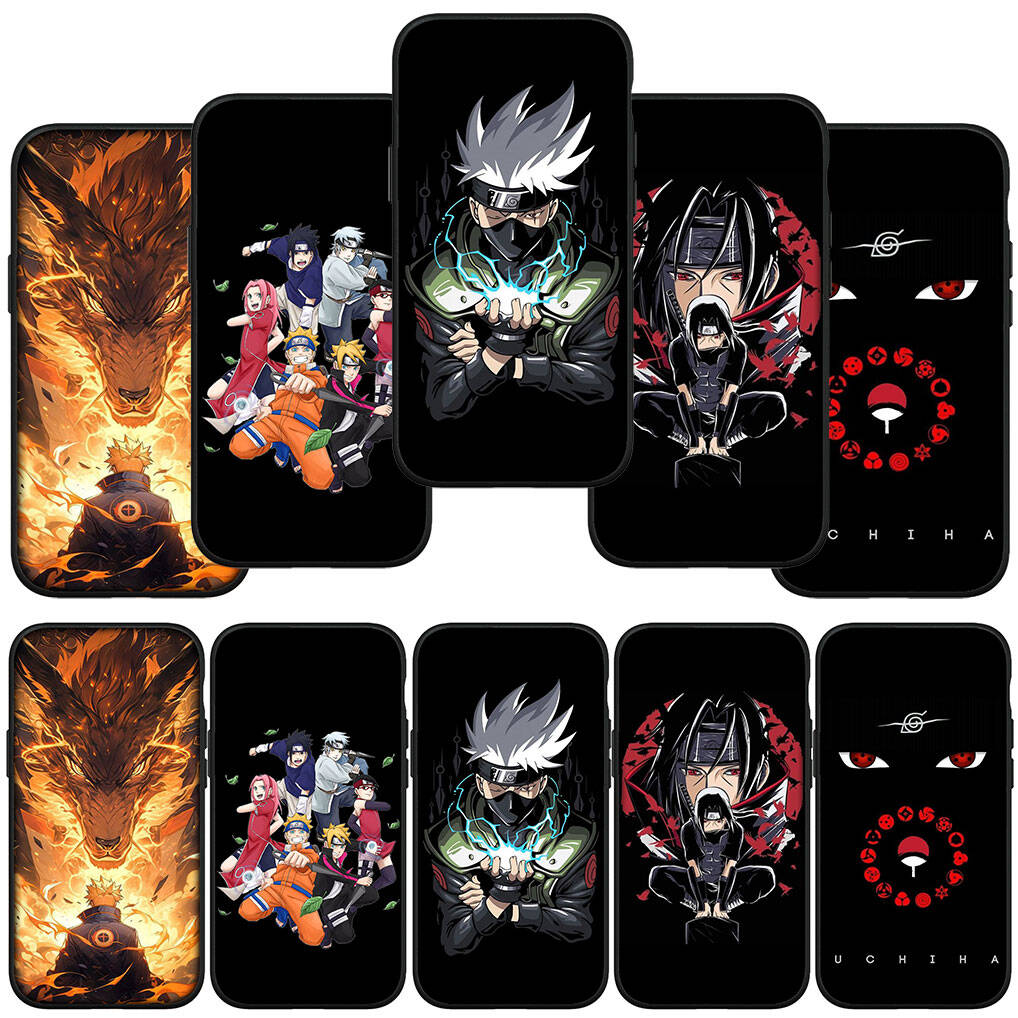 Для Samsung Galaxy S25 S24 S23 S22 Ultra FE Plus A17 A37 A57 A56 A55 A06 A16 A15 A36 A26 A35 A05 A25 A54 A34 Чехол для телефона Итачи Учиха Акацуки Наруто