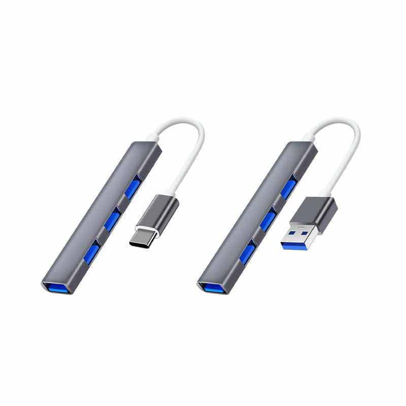 4-портовый USB 3.0 Type-C хаб-разветвитель для ноутбуков